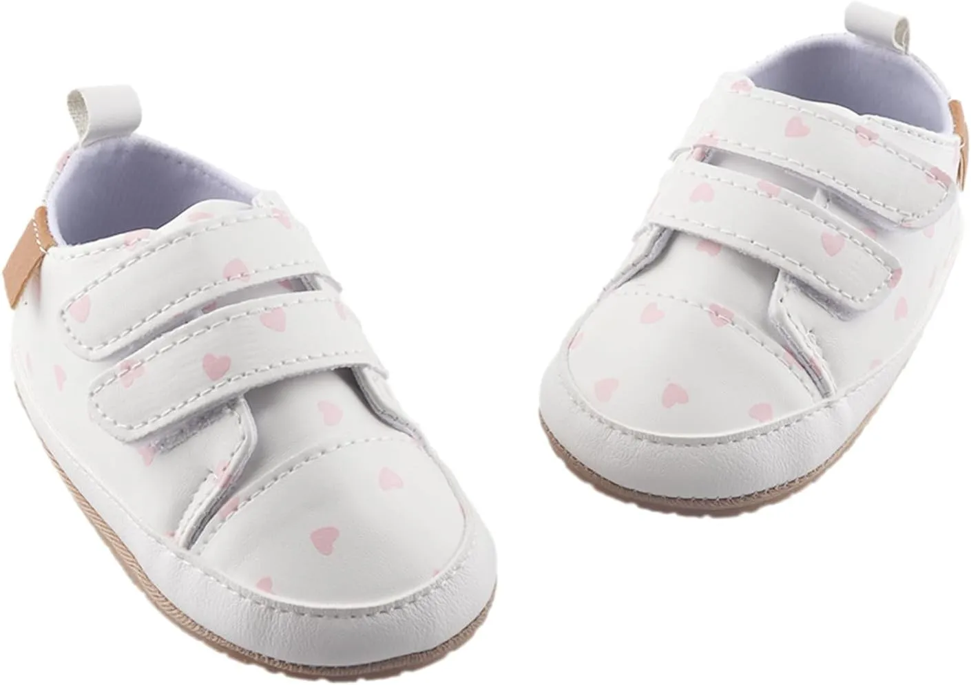 Amtidy Infant Baby Girls Mary Jane Flats Bow Non-Slip Soft Sole Princess Toddler First Walkers PU Leather Sneaker Wedding Dress Shoes