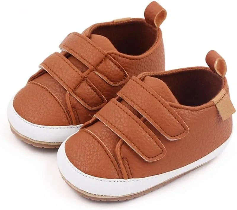 Amtidy Infant Baby Girls Mary Jane Flats Bow Non-Slip Soft Sole Princess Toddler First Walkers PU Leather Sneaker Wedding Dress Shoes