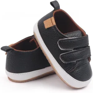 Amtidy Infant Baby Girls Mary Jane Flats Bow Non-Slip Soft Sole Princess Toddler First Walkers PU Leather Sneaker Wedding Dress Shoes
