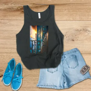 Beach Tank Top Simple Girl Loves Dogs Flip Flops And Beaches Luxury Summer Shirt