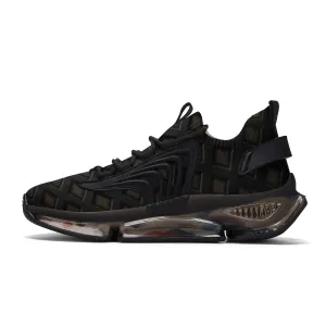 Black Gold React Sneakers - Black