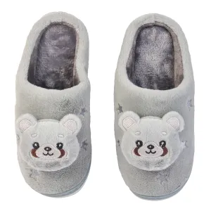 Brauch Women's Grey Panda Winter Slippers