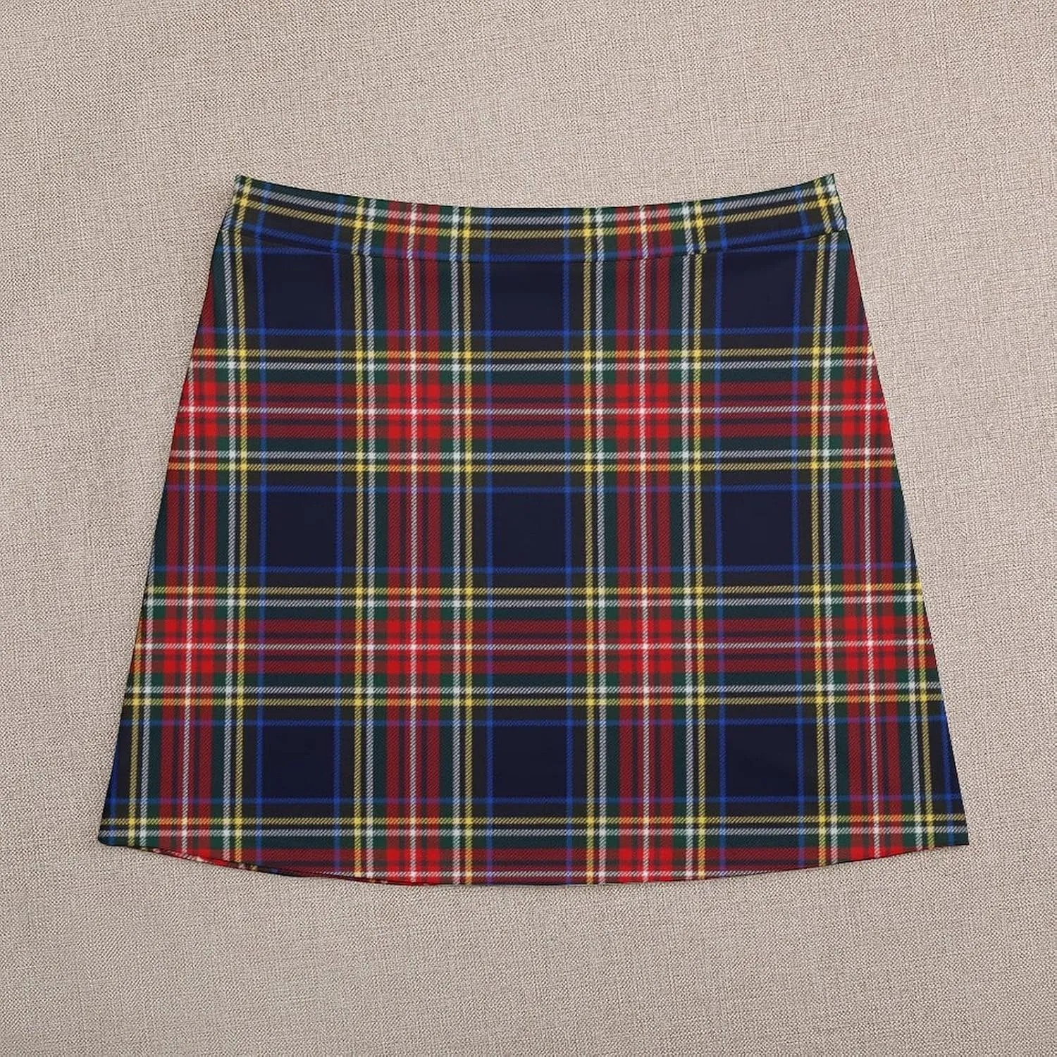 Buffalo Plaid Pattern Short Skirt Womans Athletic Skorts Golf Skirts High Waist Breathable Sports Skort Athletic