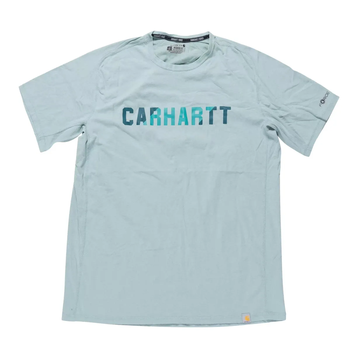 Carhartt Force Relaxed Fit Midweight Sleeve Block Logo Shirt - Men's