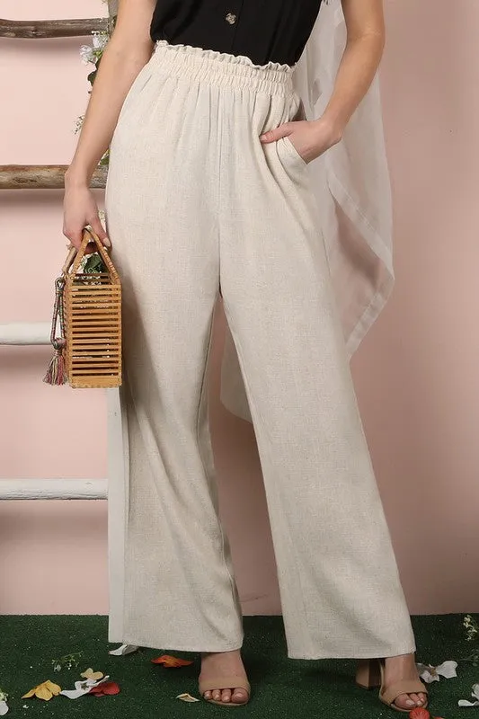 Carrie Linen Pant - All Sales Final