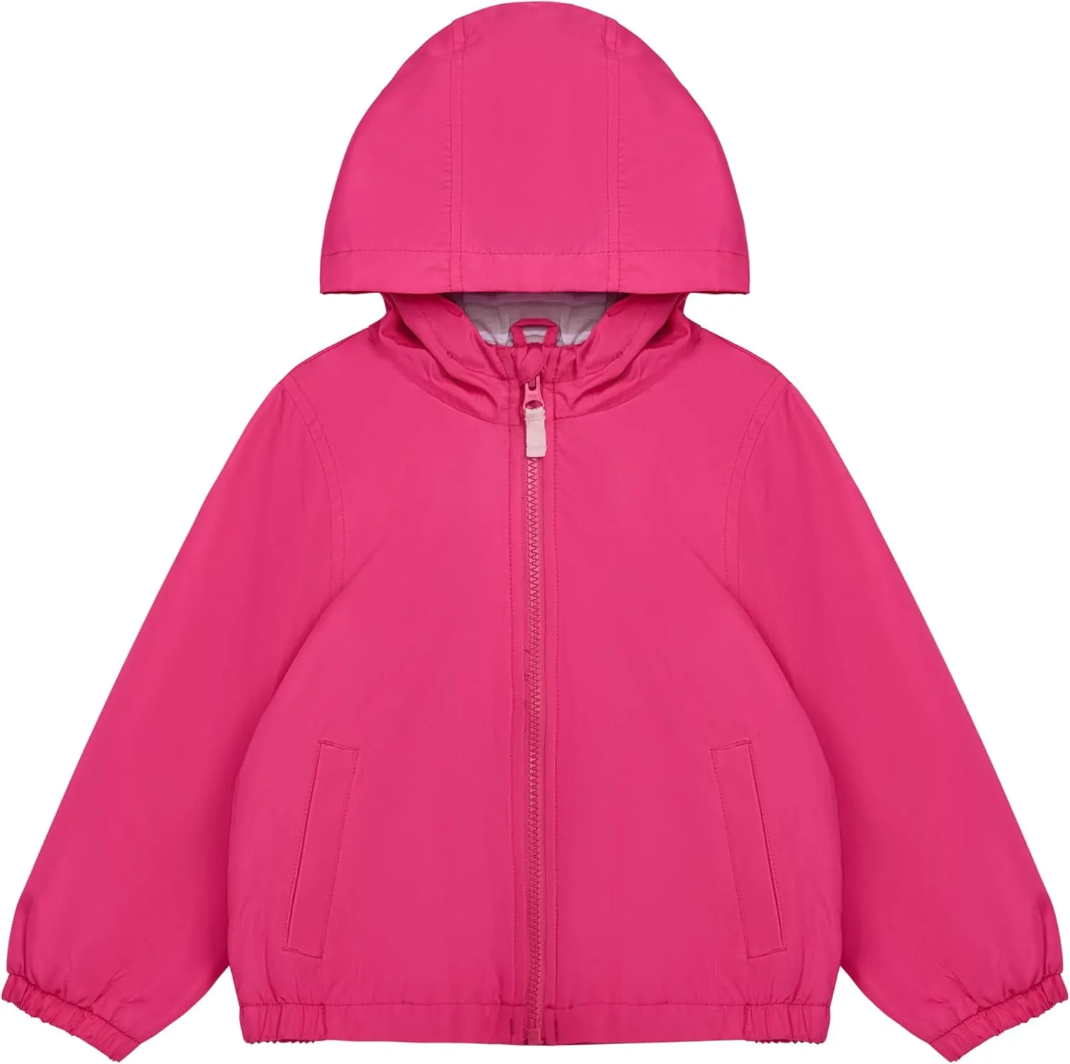 Carter's Girls' 2T-6X Water-Resistant Hooded Lightweight Windbreaker Jacket