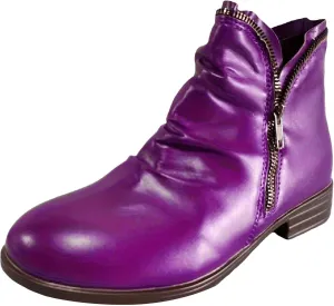 Cathalem Ankle Boots for Women Low Heel Booties Arch Support Boots Lace Up Side Zipper Short Ankle Booties Casual Fall Shoes