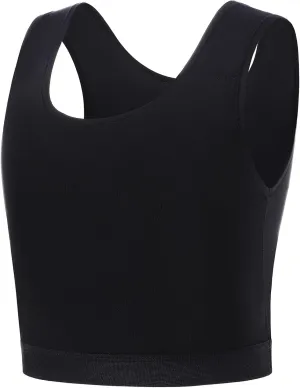 Chest Binder for Transgender Half FTM Binder Trans Breathable Compression Bra