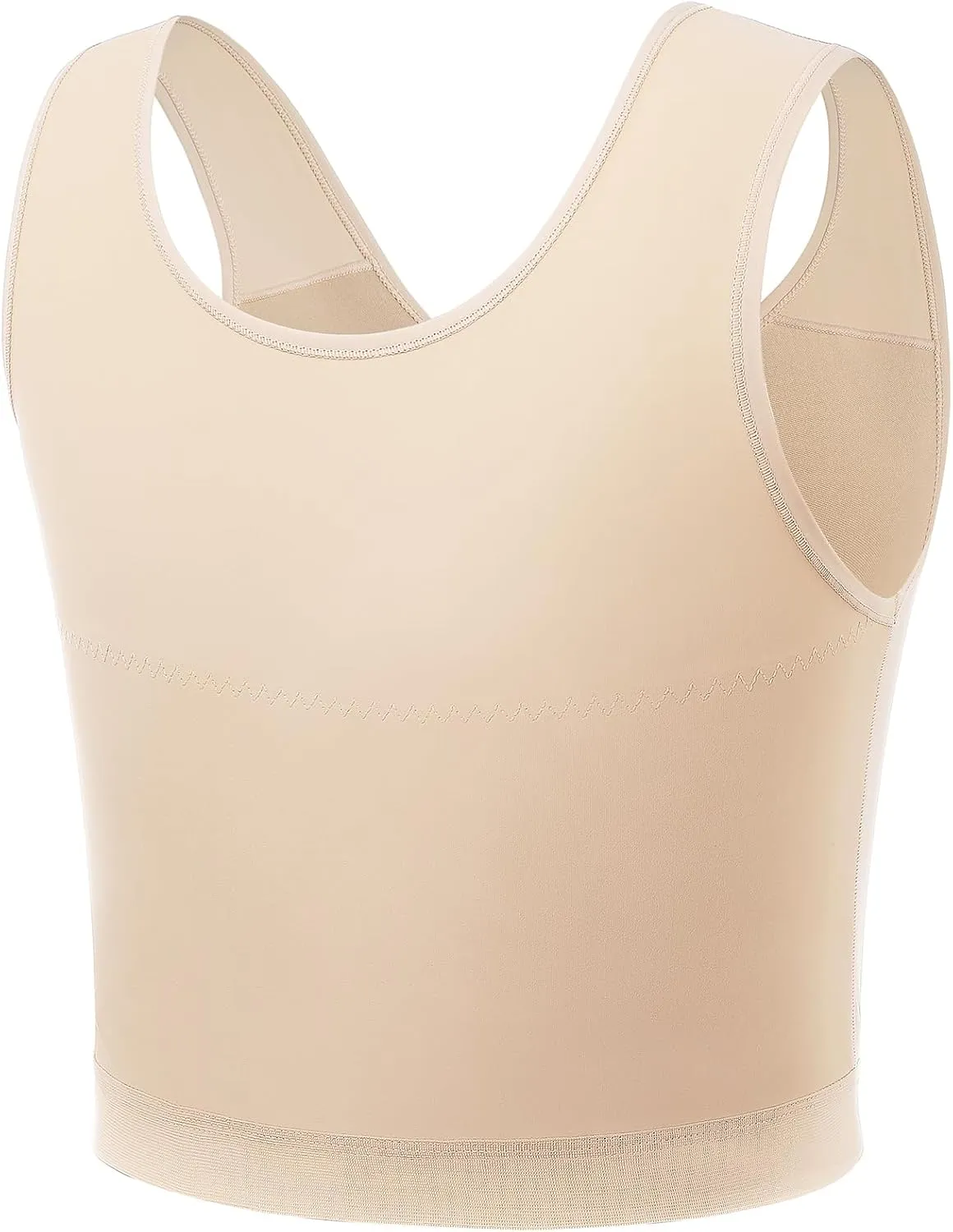 Chest Binder for Transgender Half FTM Binder Trans Breathable Compression Bra