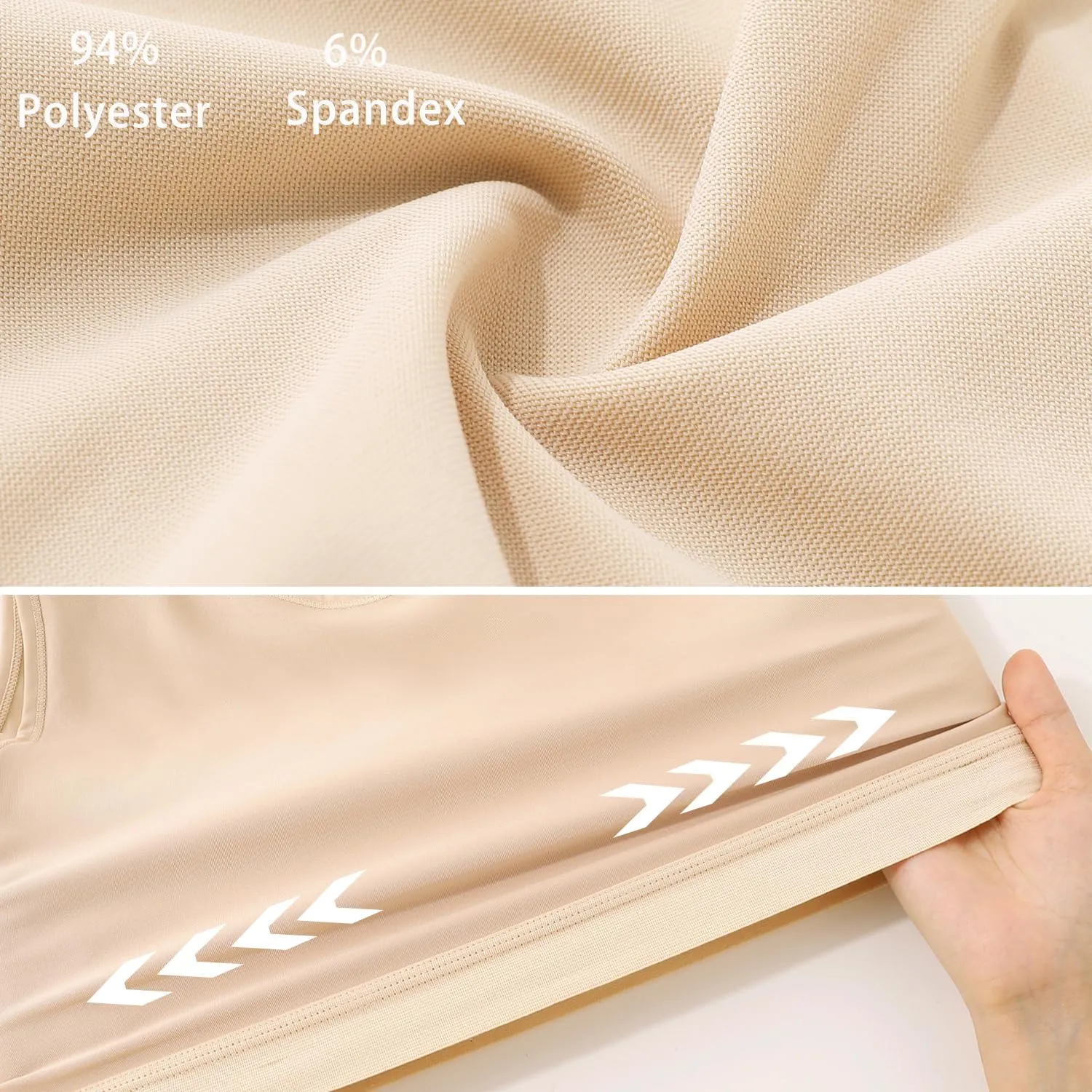 Chest Binder for Transgender Half FTM Binder Trans Breathable Compression Bra