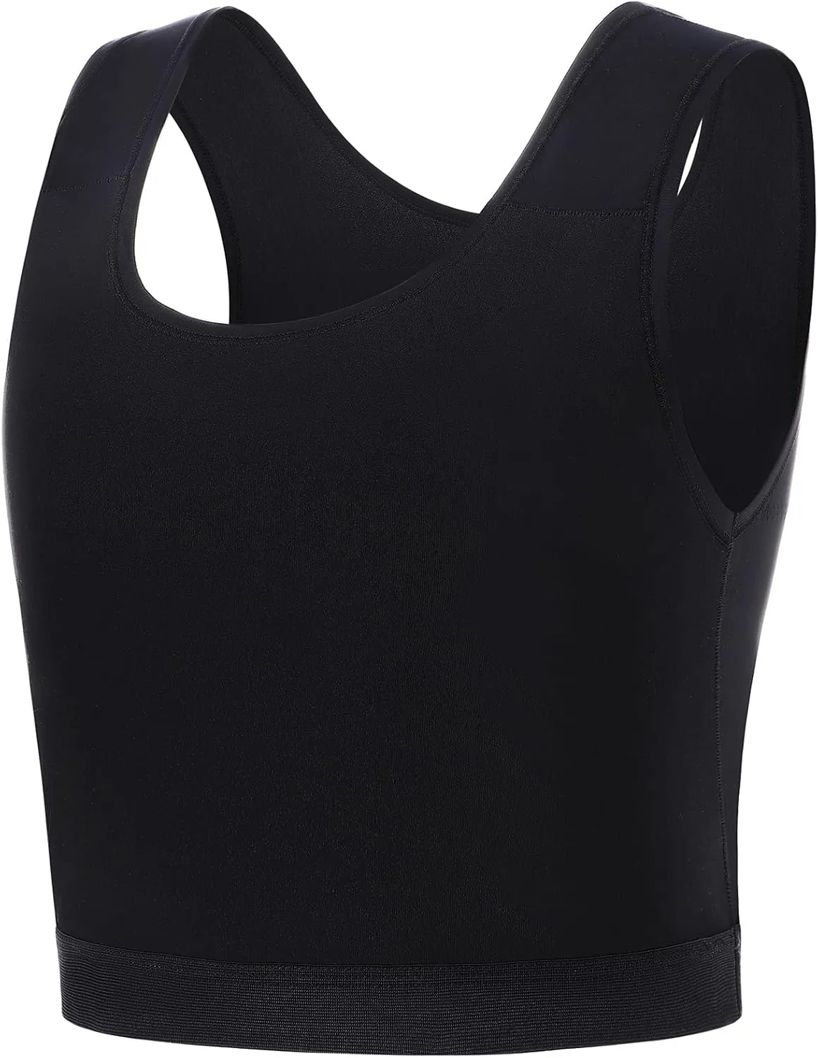 Chest Binder for Transgender Half FTM Binder Trans Breathable Compression Bra