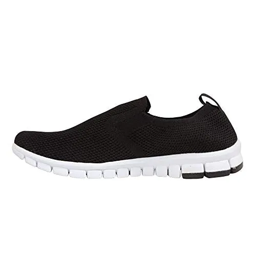 Deer Stags mens Eddy Sneaker, Black, 9 US