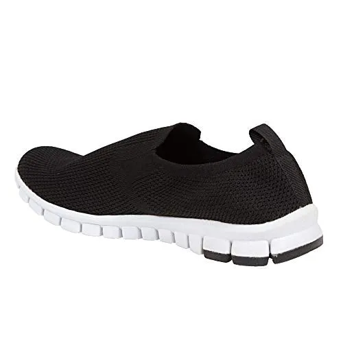 Deer Stags mens Eddy Sneaker, Black, 9 US