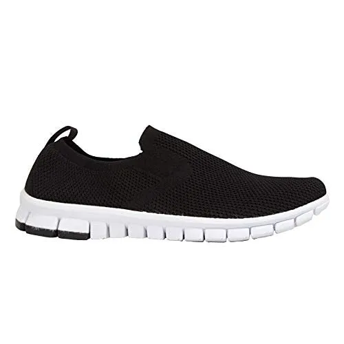 Deer Stags mens Eddy Sneaker, Black, 9 US