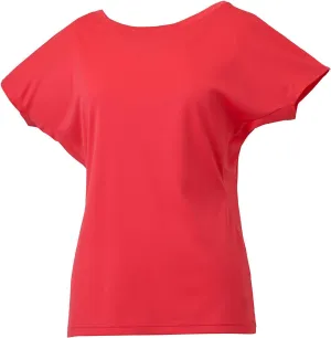 Descente DMWMJA56 Women's Short Sleeve Shirt, Sweat Absorbent, Quick Drying, UV Protection, Sweat Prevention