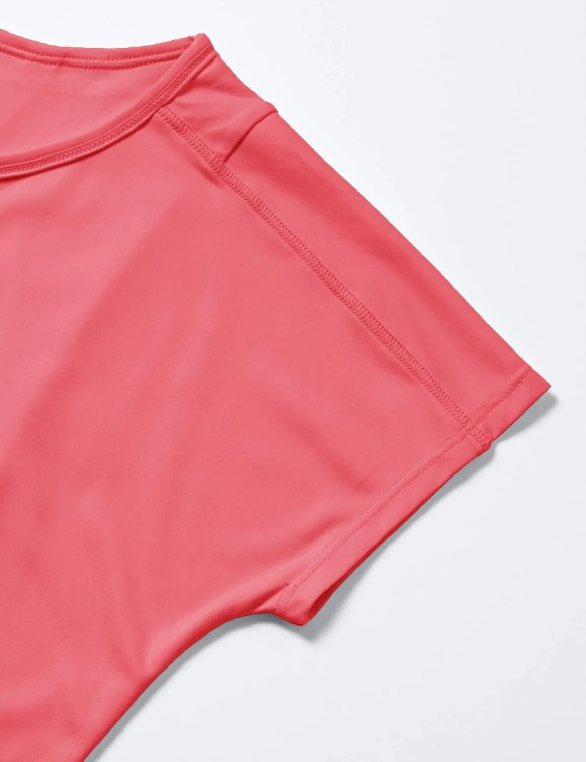Descente DMWMJA57 Women's Short Sleeve Shirt, Sweat Absorbent, Quick Drying, UV Protection, Sweat Prevention