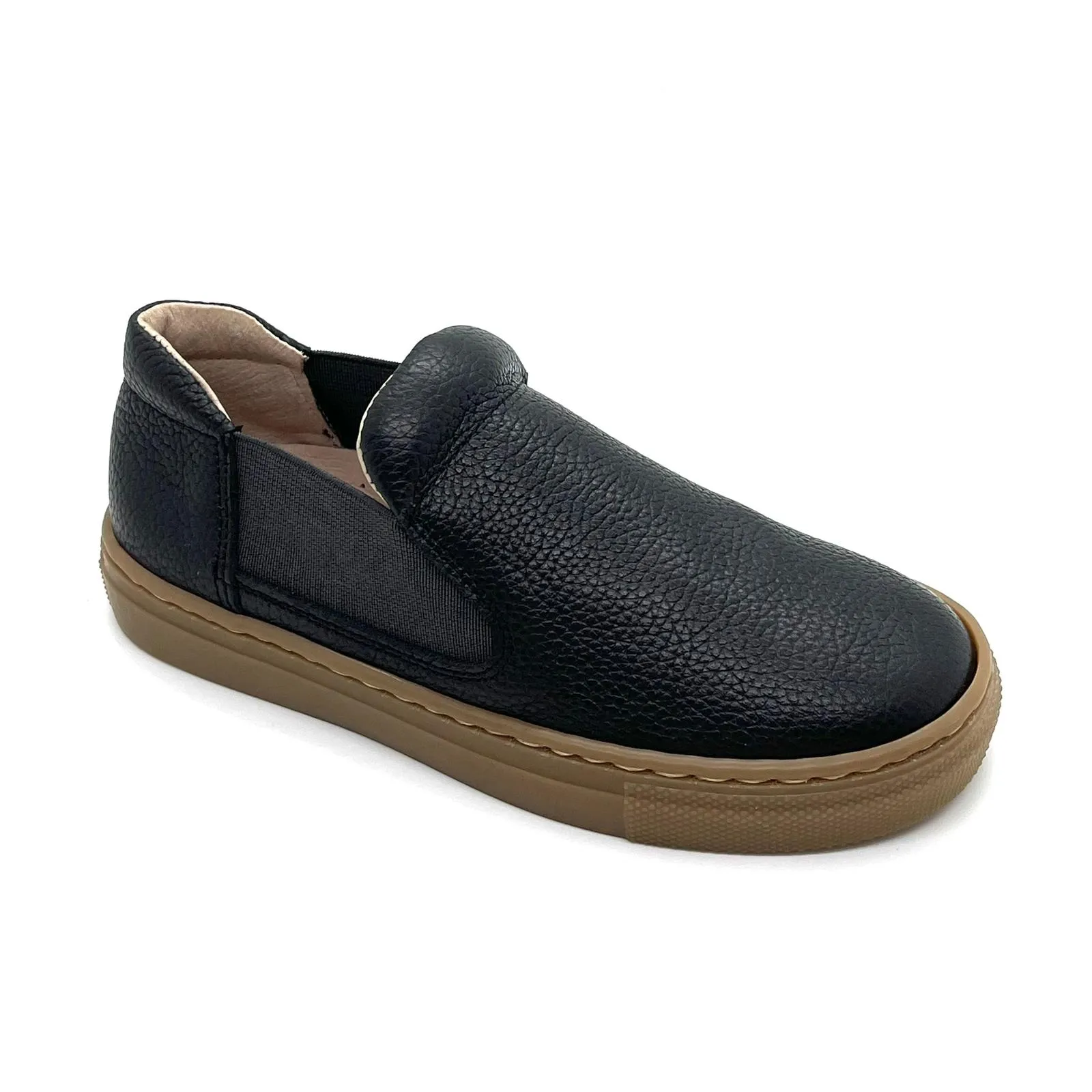 Frank - Black With Brown Sole