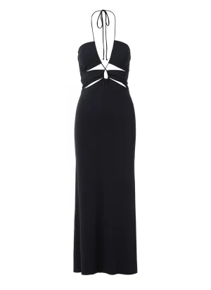Giana Black Dress