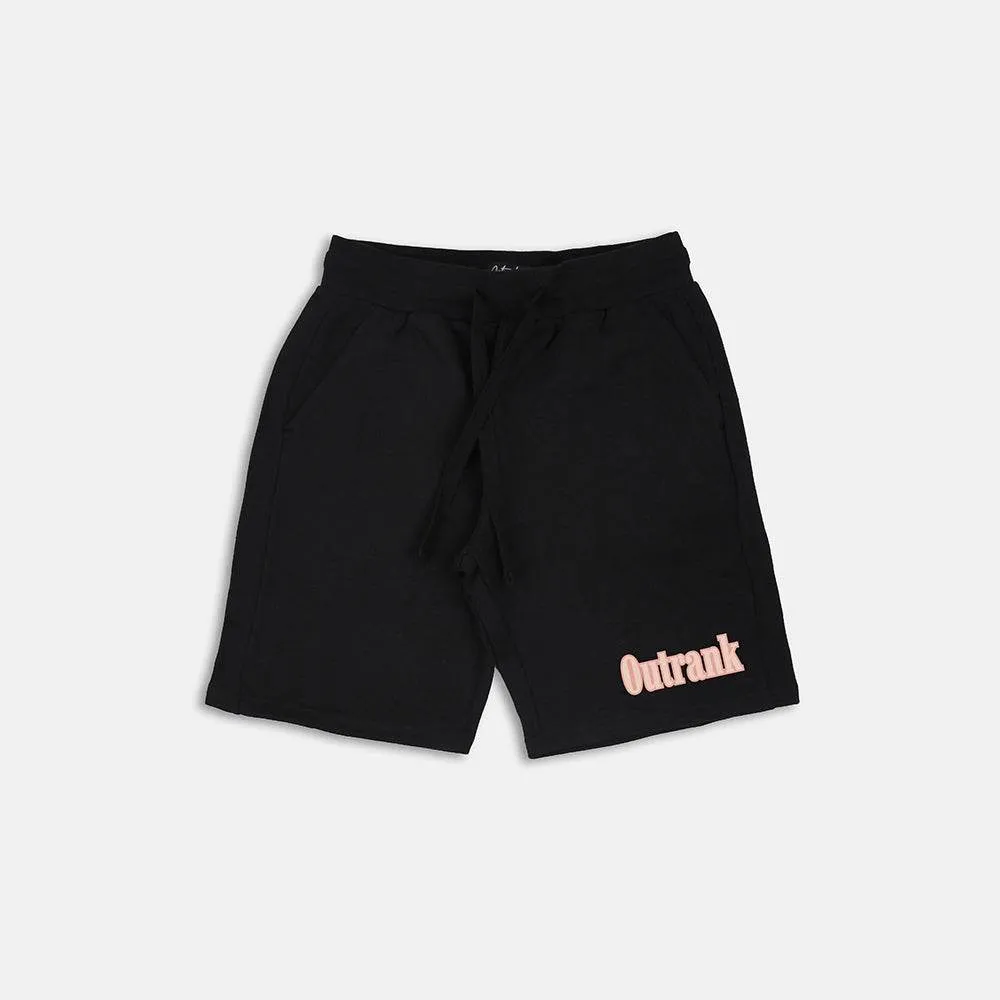 Give Me Space Embroidered Shorts