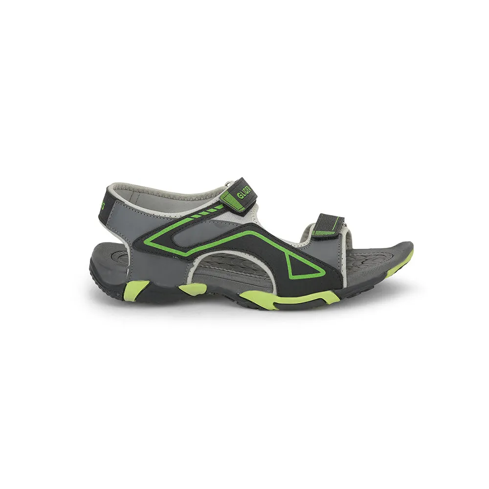 Gliders (Black) Casual Sandals For Men GRACIA-06E By Liberty