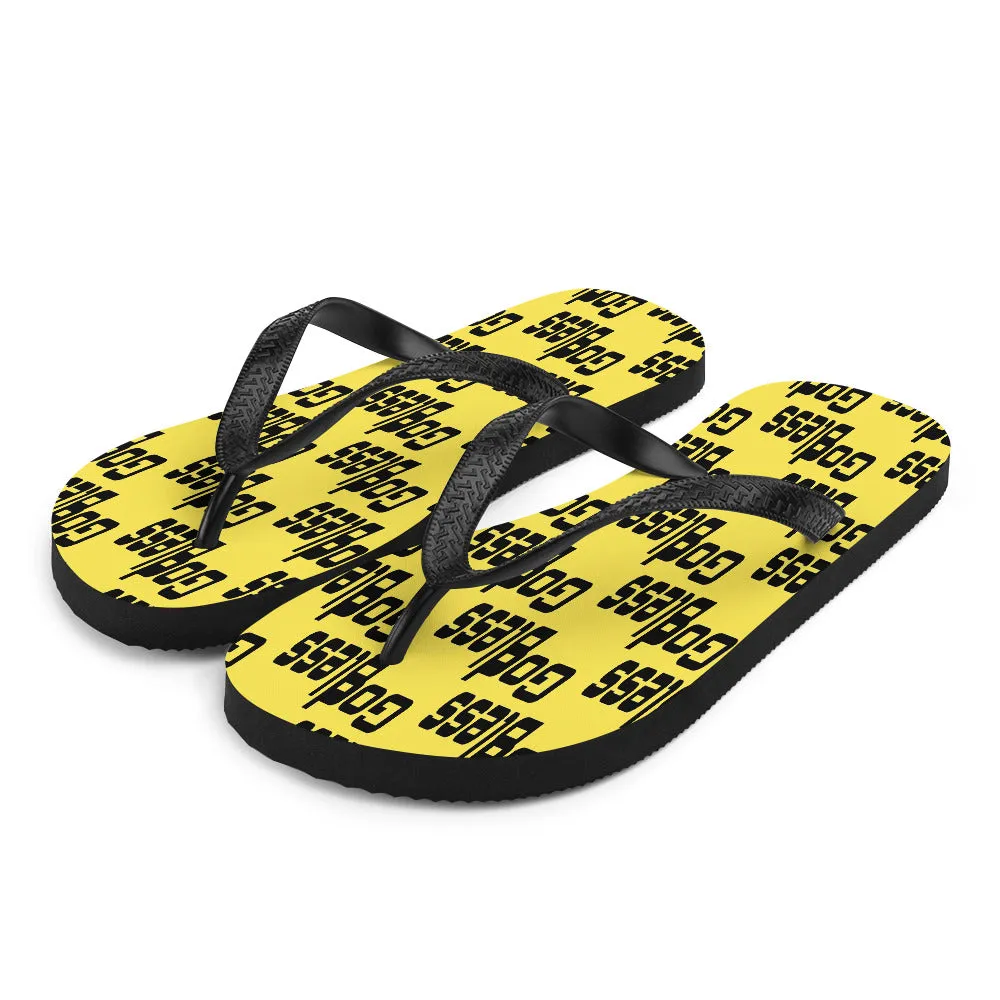 God Bless Unisex Flip-Flops