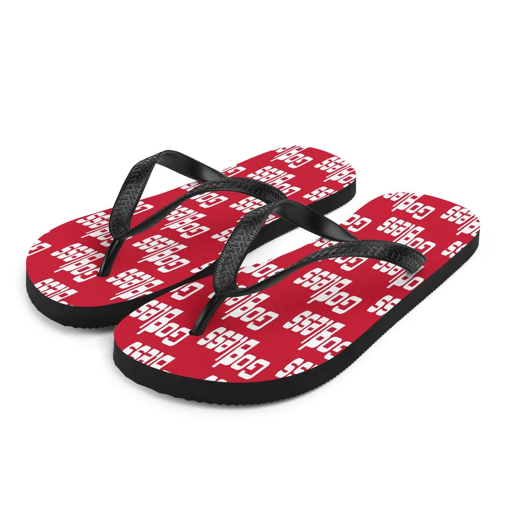 God Bless Unisex Flip-Flops