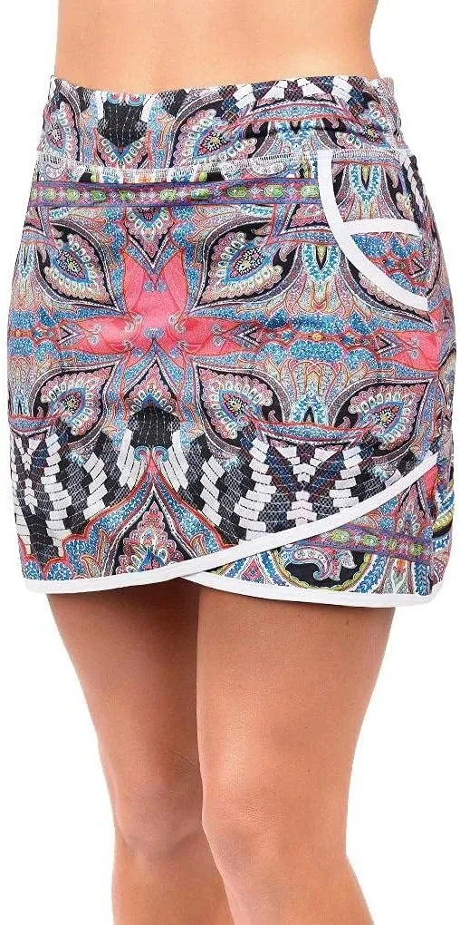 Golf Colors 16in Womens Golf Skort