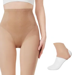 Golf Stockings UV Protection Leggings,UPF Stirrup & Footless Tights for Golf, Dance & Outdoor Sports