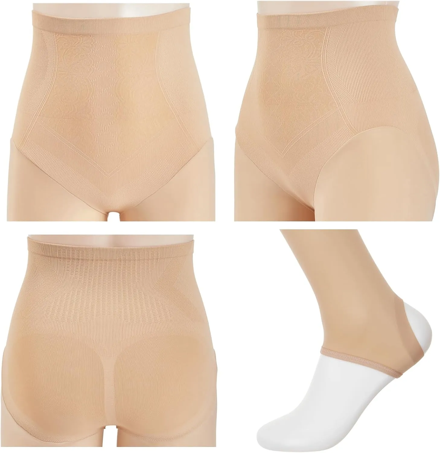 Golf Stockings UV Protection Leggings,UPF Stirrup & Footless Tights for Golf, Dance & Outdoor Sports