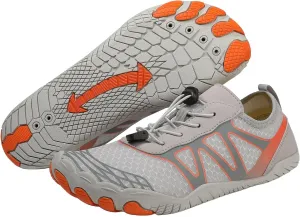 Hike Barefoot Shoes for Men Women Non-Slip Breathable Footwear Barefoot Shoes Wide Toe Box Walking Hiking Shoes Comfortable Athletic Beach Surf Swim Shoes