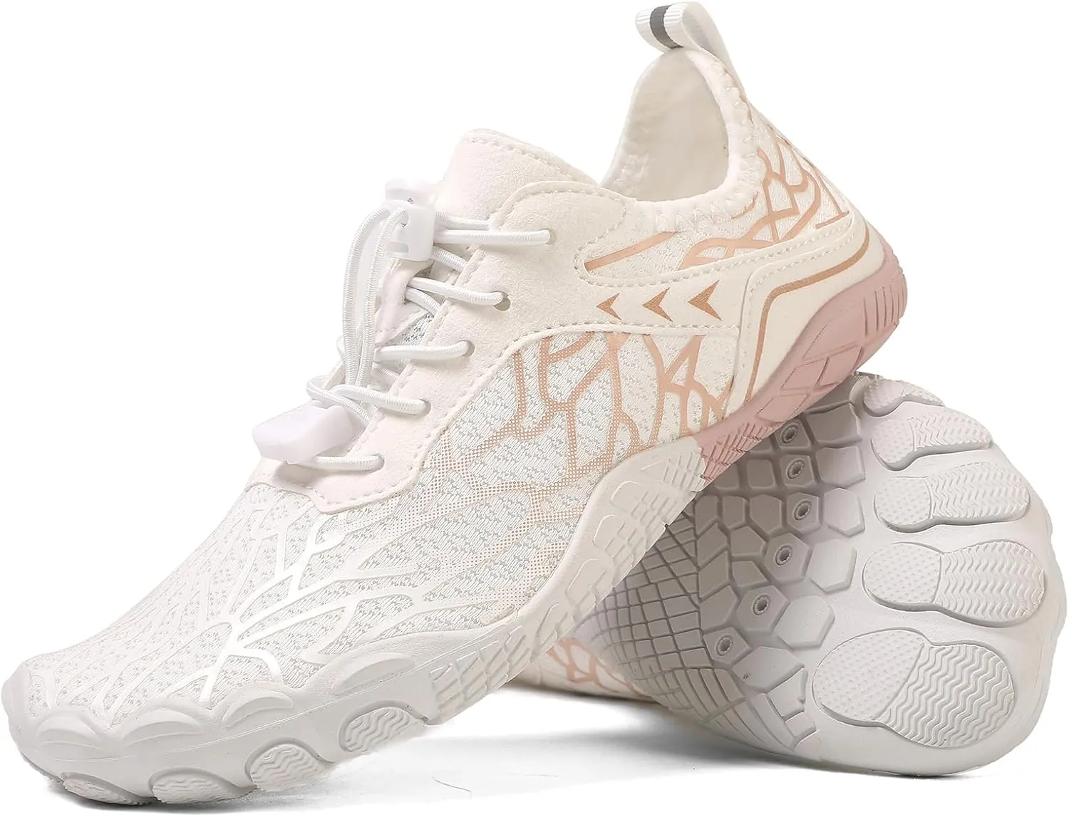Hike Barefoot Shoes for Women & Men Wide Toe Breathable Footwear & Non-Slip Fashion Hiking Women's Shoes