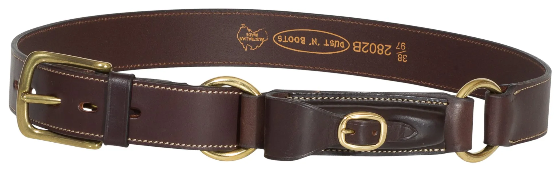 Hobble Belt with Knife Pouch (Buckle)