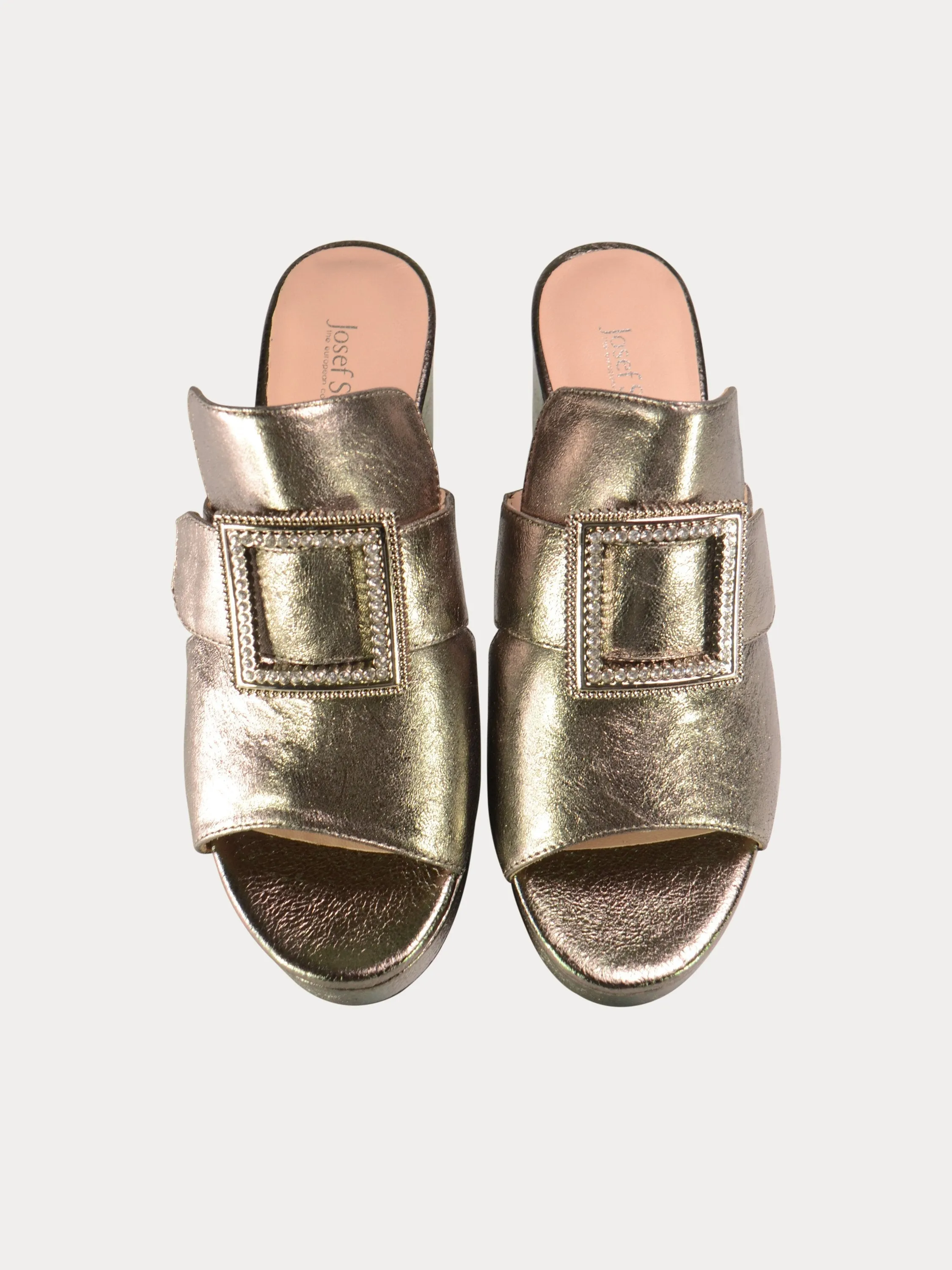 Josef Seibel Women's Square Buckle Heels