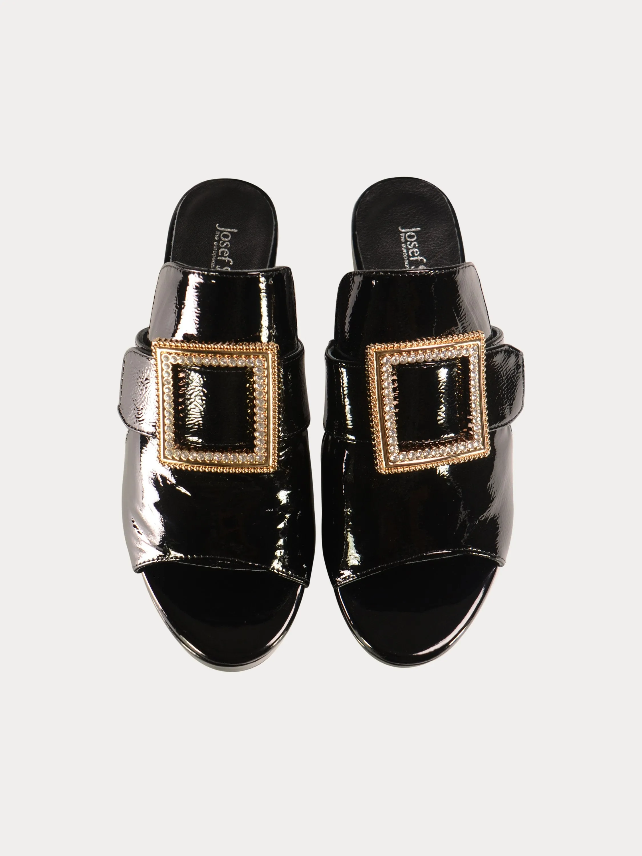 Josef Seibel Women's Square Buckle Heels