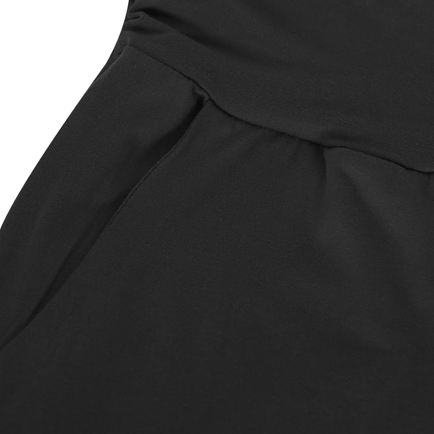 Juniors High Cut Flare Wide Leg Trousers Pants Trousers Pants for Women Track Athletic Yoga Trousers Pants