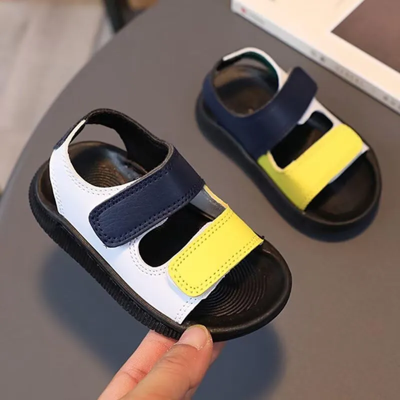 Kids Boy Open Toe Breathable Summer Sandals for Outdoor Beach Walking Aqua Water Sport