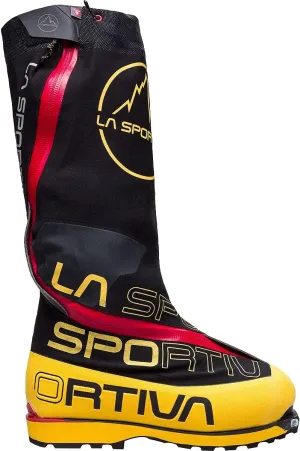 La Sportiva Mens Olympus Mons Cube Mountaineering Boots, Yellow/Black, 10.5