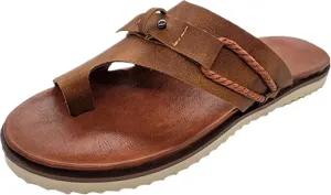 Ladmiple Orthopedic Sandals Women 2023 Walking Slippers with Arch Support Anti-Slip Platform Sandal Vintage Flip Flops