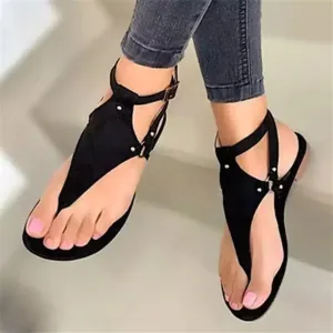 Ladmiple Sandals for Women Dressy,Womens Fashion 2023 Flip Flops Gladiator Sandals Roman Casual Beach Flat Sandal Shoes