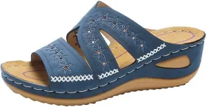 Ladmiple Sandals Women Comfortable Dressy Arch Support Walking Flip Flops Orthopedic Slippers Orthotic Slides Summer Shoes
