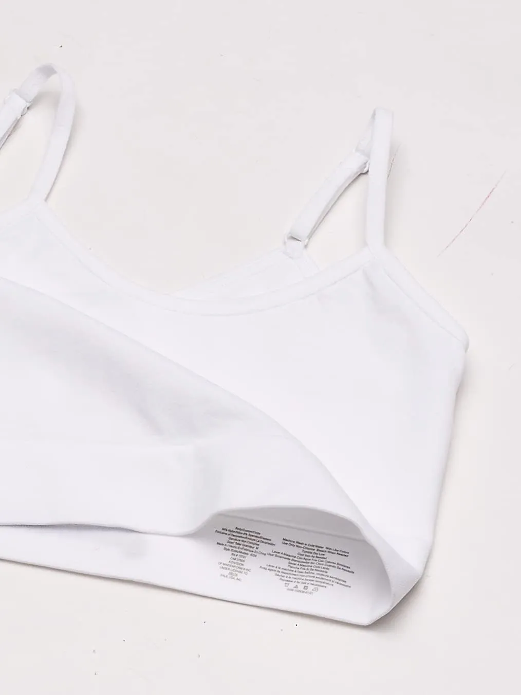 Maidenform Girls' Comfort Brami Bralette, 2 Pack