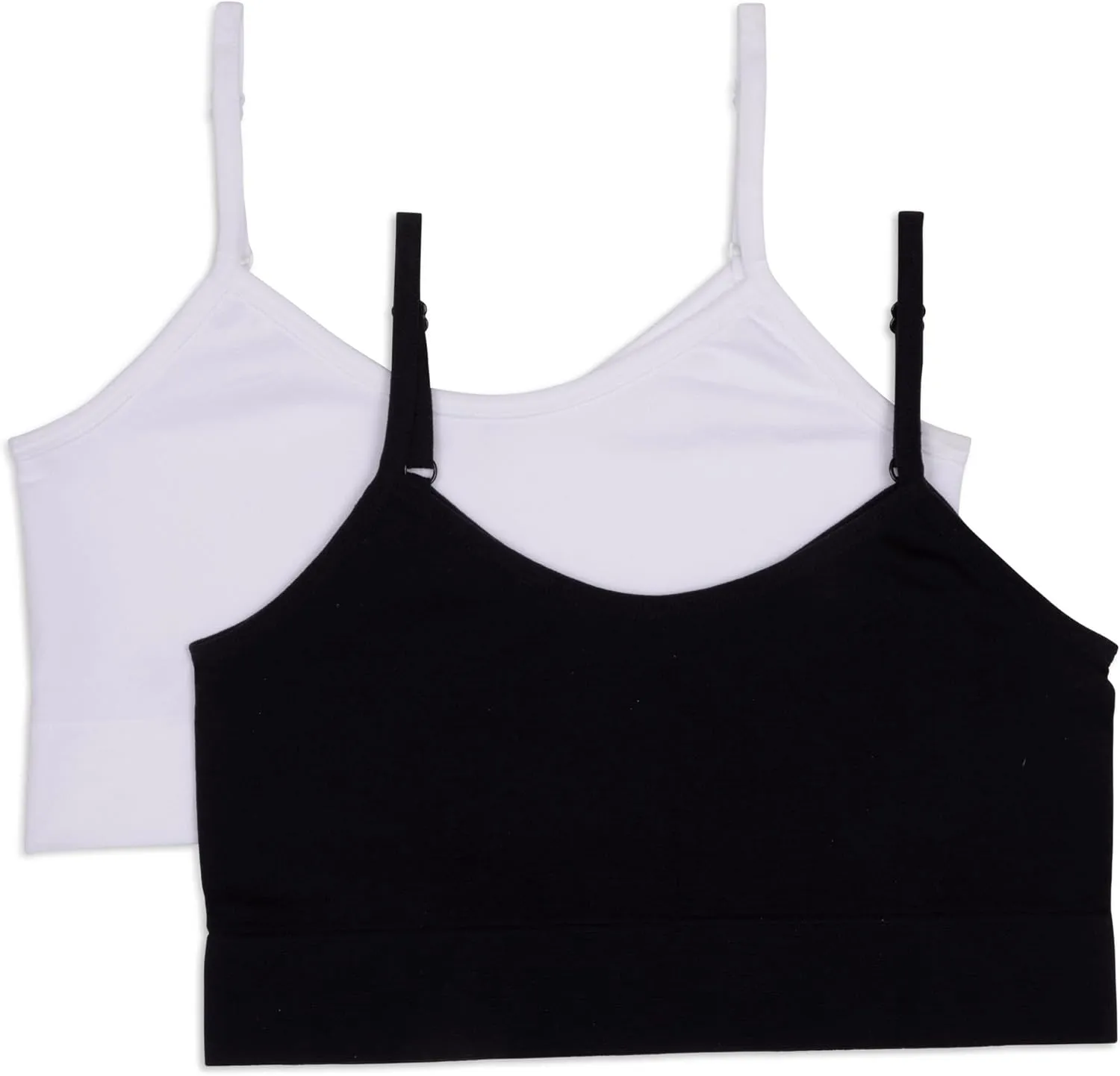 Maidenform Girls' Comfort Brami Bralette, 2 Pack