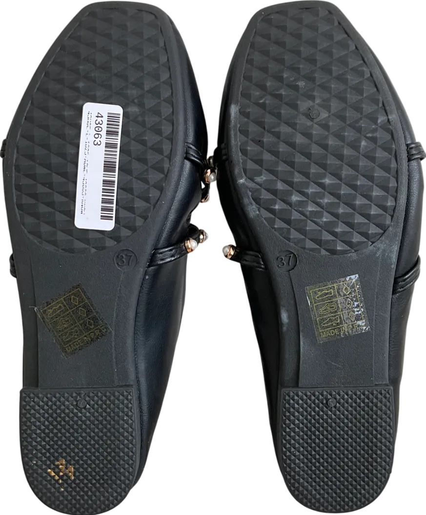 Malien Black Pearl Detail Pumps UK 4 EU 37 