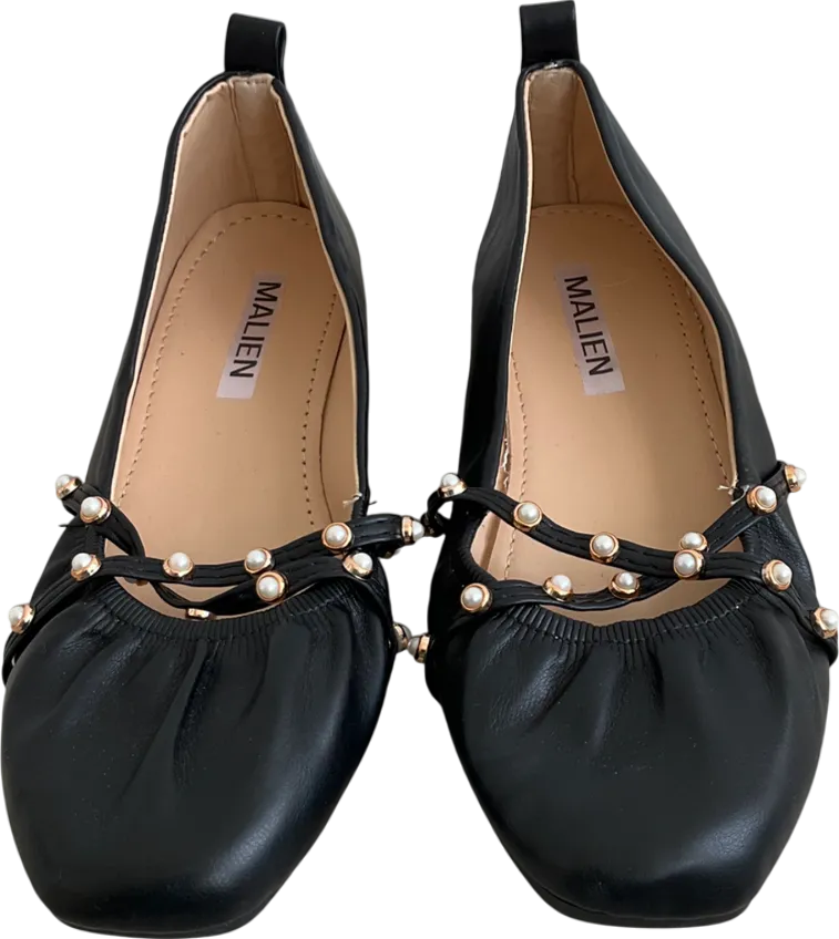 Malien Black Pearl Detail Pumps UK 4 EU 37 