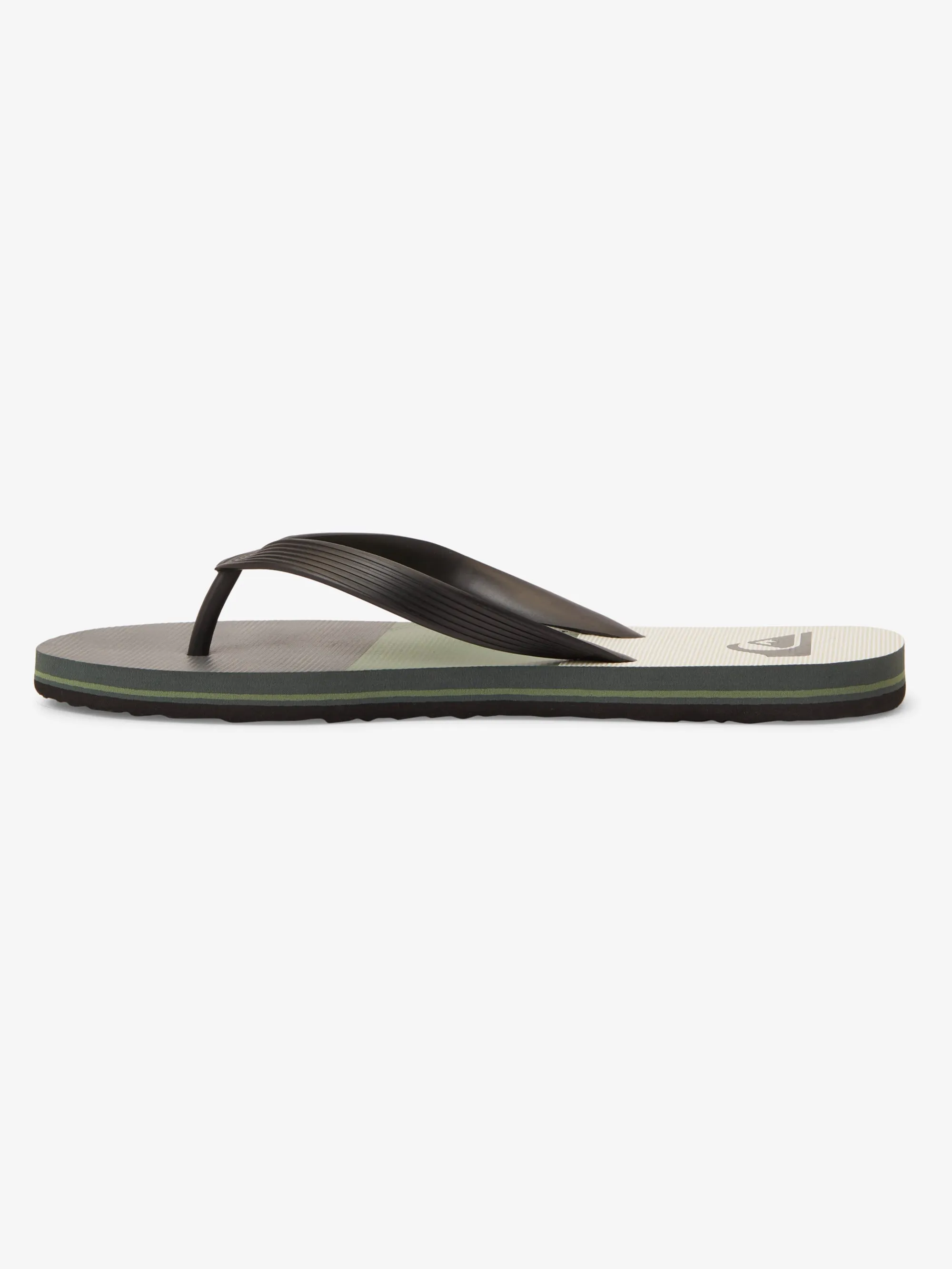 Mens Molokai Stripe Beach Flip Flops