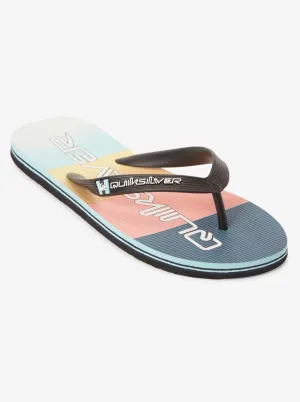 Mens Molokai Word Flip Flops