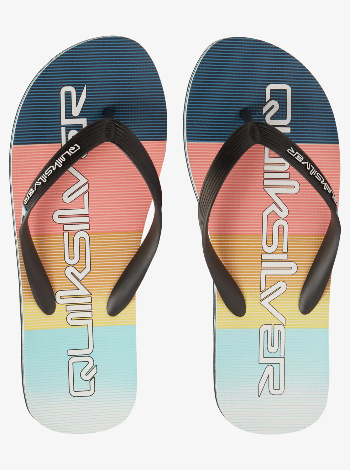 Mens Molokai Word Flip Flops