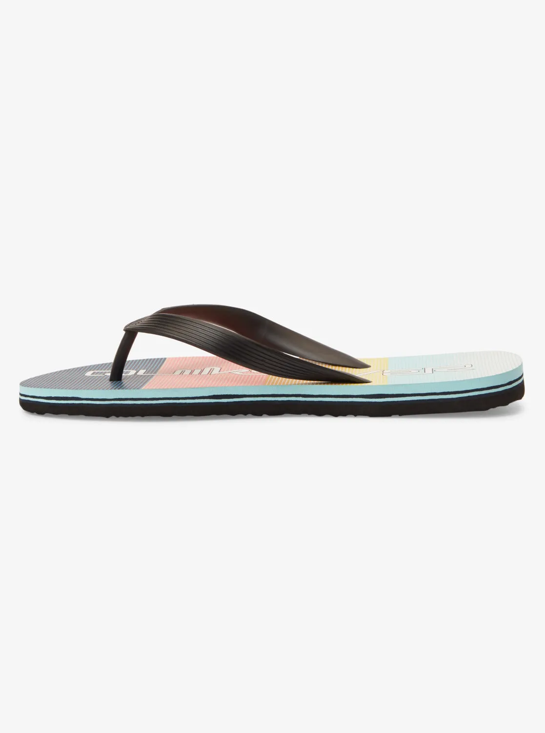 Mens Molokai Word Flip Flops