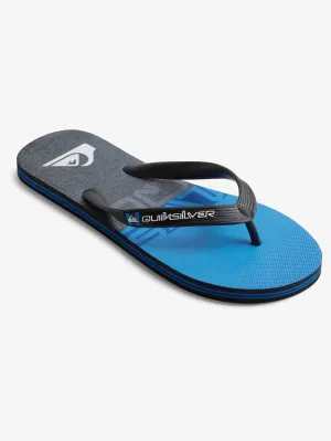 Mens Molokai Wordblock Flip Flops