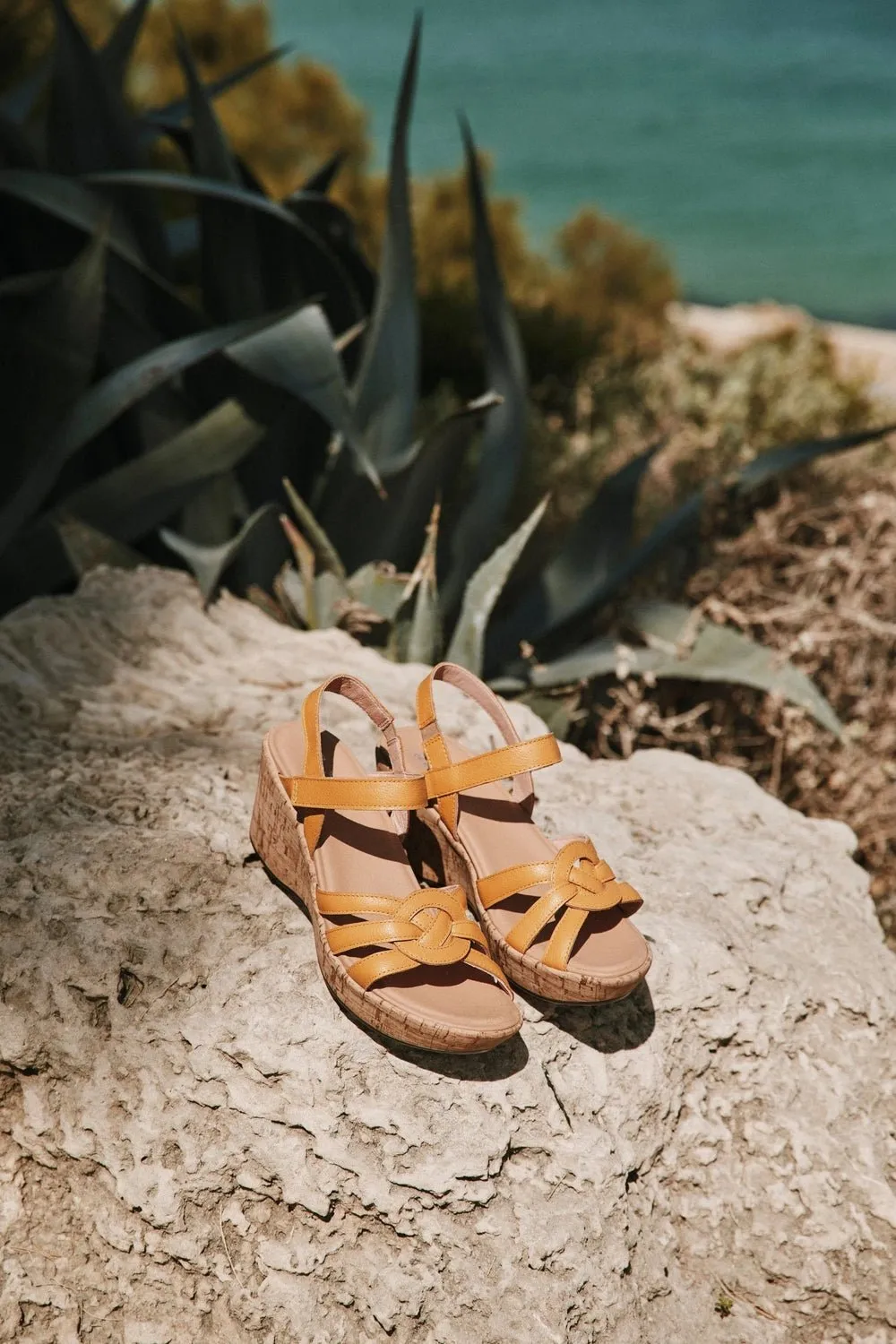 NAOT Tropical Sandal - Marigold Leather
